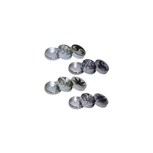 Runder Metallgrinder - verschiedene Designs