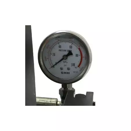 Hydraulische Rosinpresse 5 Tonnen Secret Smoke - Manometer