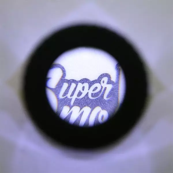 Bote Super Focus De Luxe negro desde dentro