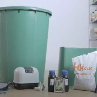 Componentes granja de bacterias