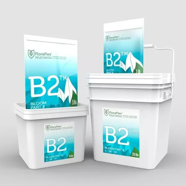 Sicht Floraflex B2 Zweiteiler-Dünger - GB The Green Brand