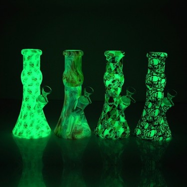 23 cm Silikonflora-Bong - GB The Green Brand