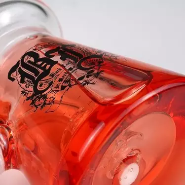 Bong Gel Enfriador Red 18 cm Black Leaf