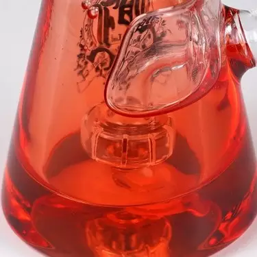 Bong Gel Enfriador Red 18 cm Black Leaf