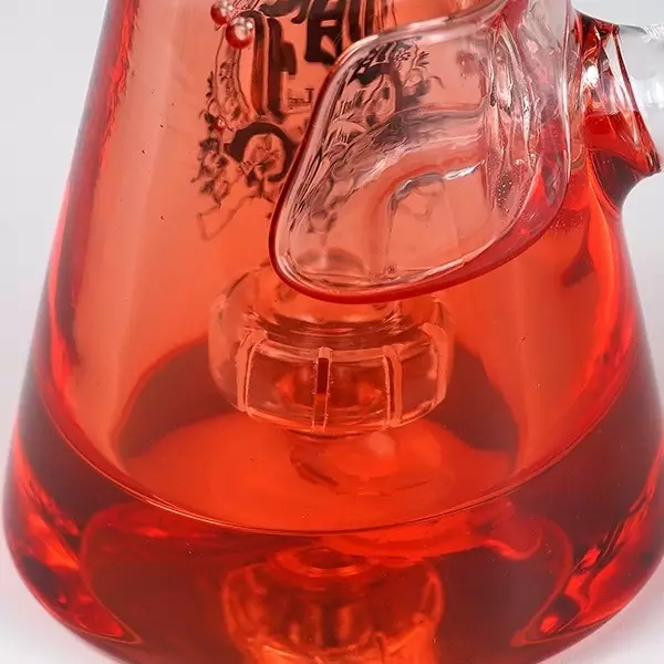 Bong Gel Enfriador Red 18 cm Black Leaf