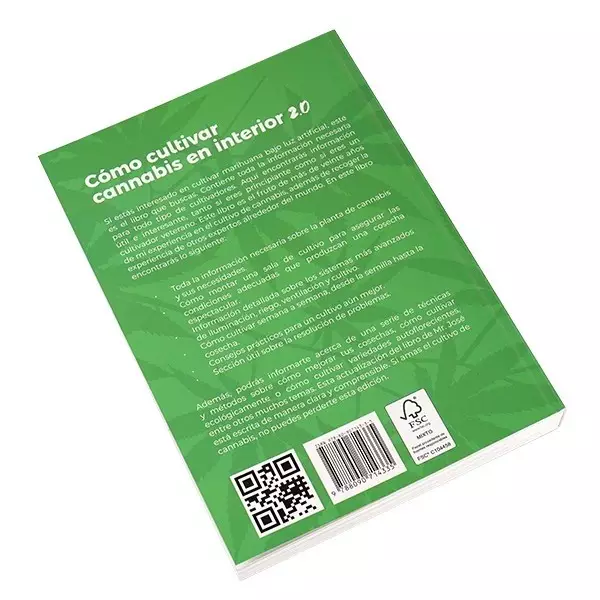 Buch Wie man Cannabis im Innenbereich 2.0 anbaut Libro "Cómo Cultivar Cannabis en Interior 2.0"