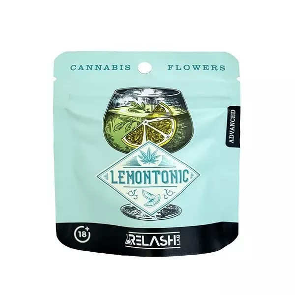 Sicht CBD-Blumen von Relash Lab - GB The Green Brand GB The Green Brand