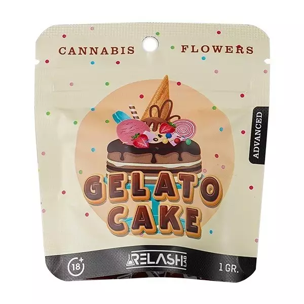 Flores de CBD Relash Lab gelato cake 1g