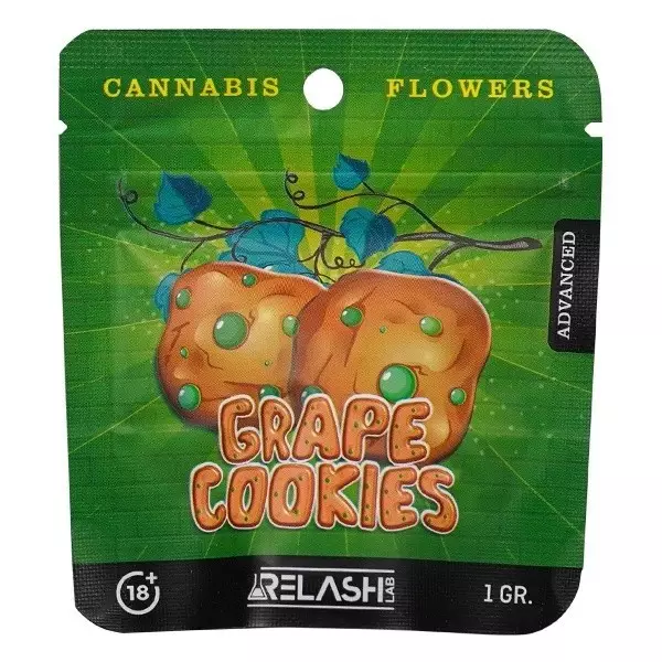 Flores de CBD Relash Lab grape cookies 1g