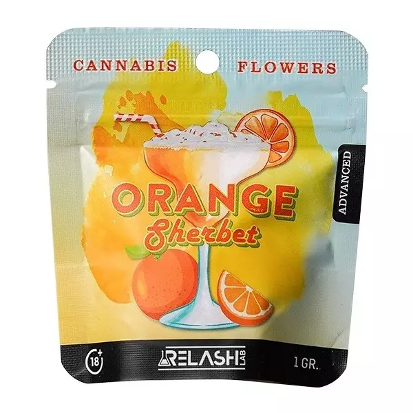 Flores de CBD Relash Lab orange sherbert 1g