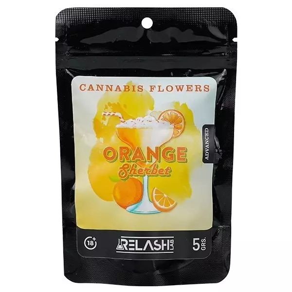 Flores de CBD Relash Lab orange sherbert 5g
