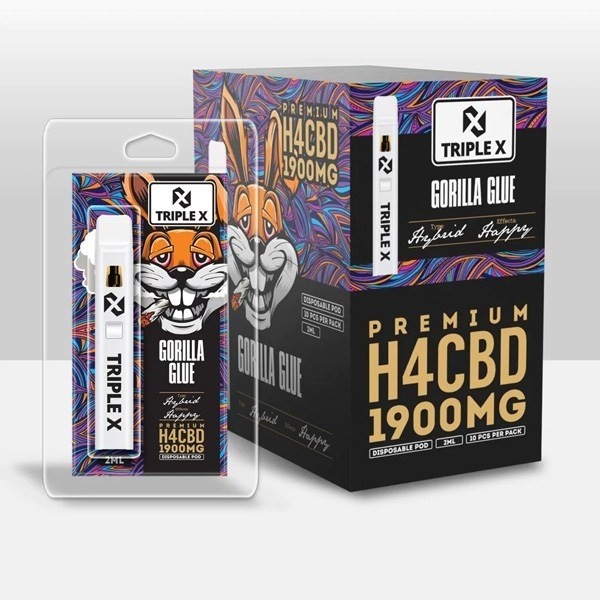 View Vape Desechable H4CBD Triple X Gorilla Glue Acan