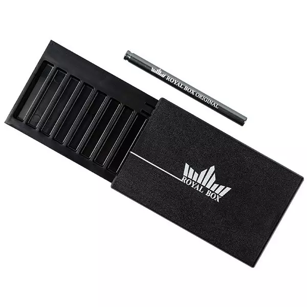 Mattschwarze Royal Box