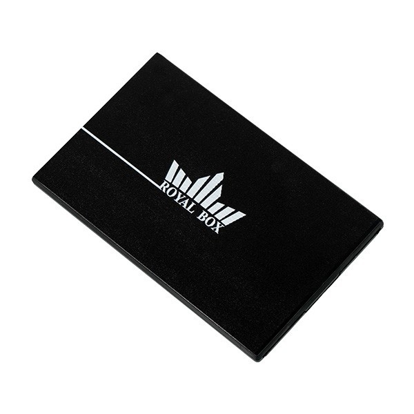 Geschlossene mattschwarze Royal Box
