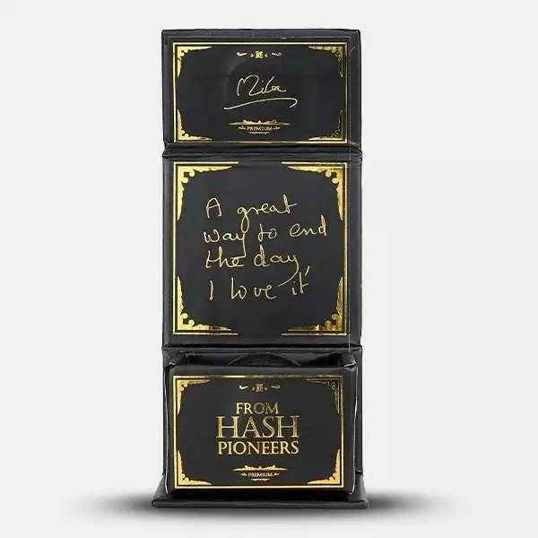 Charas Mila The Queen of Hash x GB envase abierto