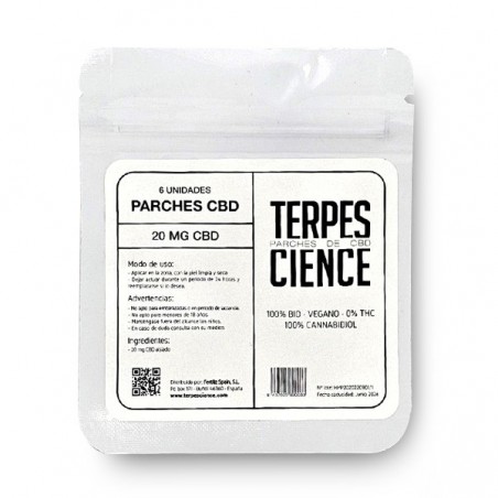 CBD-Pflaster hinter