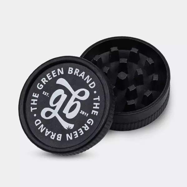 Grinder Biodegradable dos partes GB The Green Brand negro