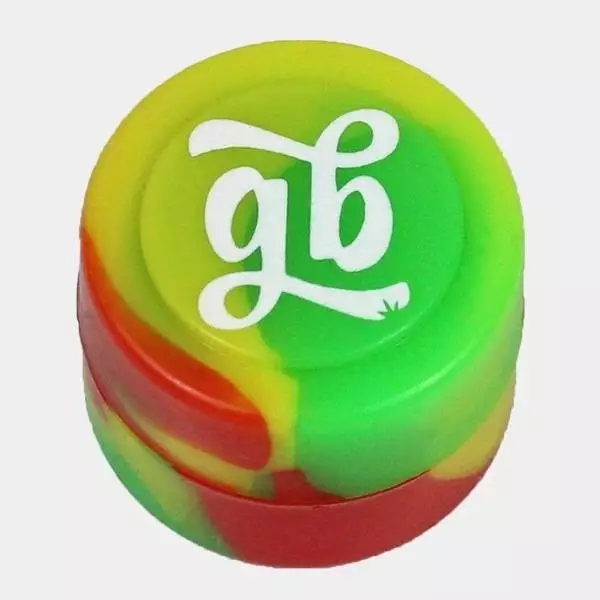 GB Silikon-Behälter Contenedor de Silicona GB amarillo negro verde