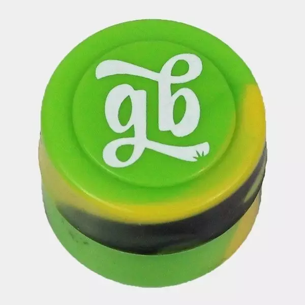 GB Silikon-Behälter Contenedor de Silicona GB verde amarillo negro y verde