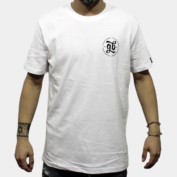 Camiseta GB The Green Brand blanca