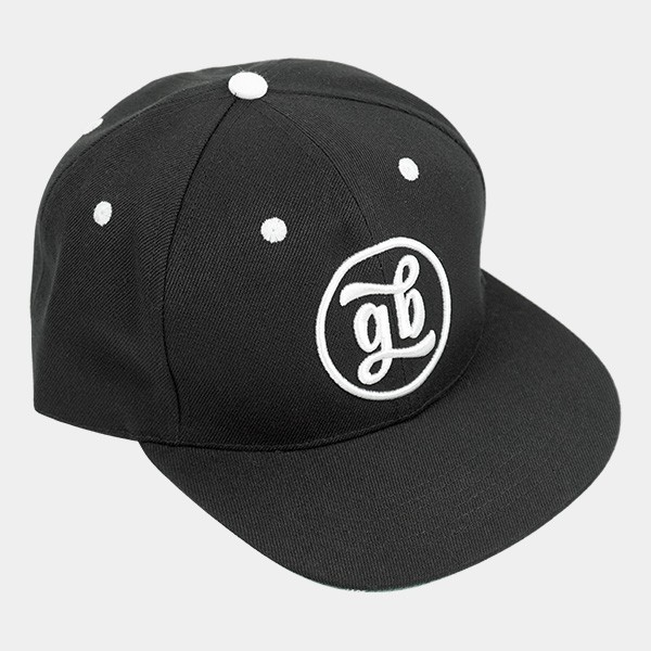 GB The Green Brand Flatcap, schwarz