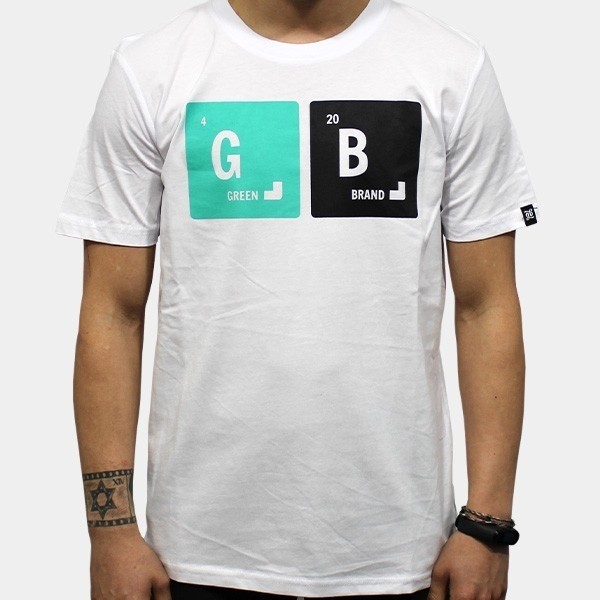 GB T-Shirt Periodensystem weiß