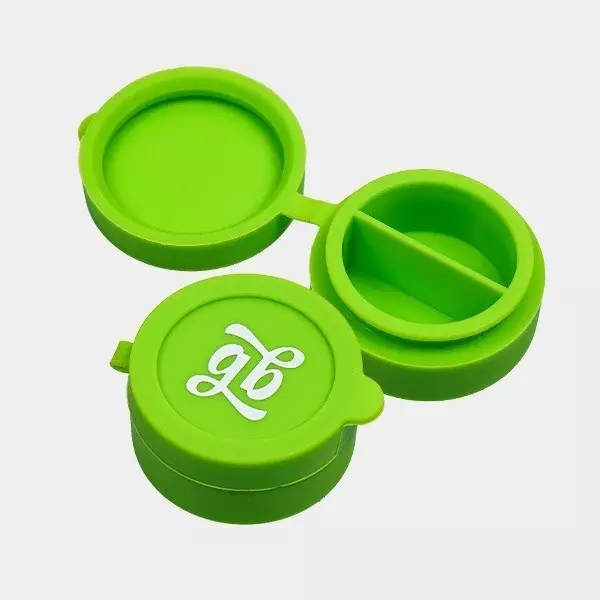 GB Silikon-Behälter Contenedor de Silicona GB 10ml verde