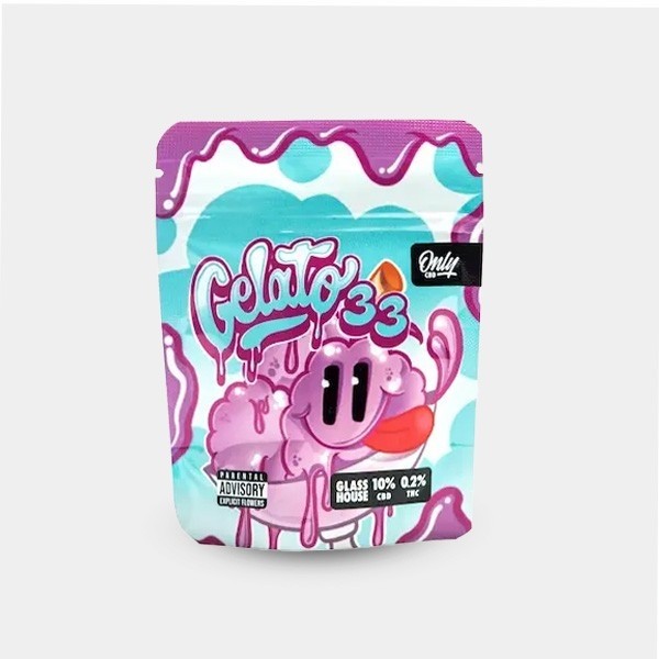 CBD-Blüten Gelato 33 von Only CBD