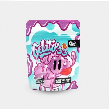 CBD-Blüten Gelato 33 von Only CBD