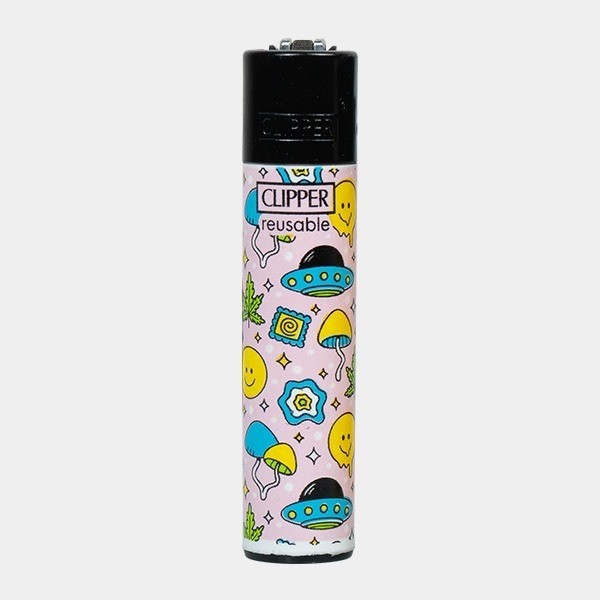 Clipper Feuerzeug Leaf Pattern 1