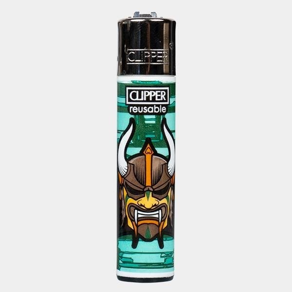 Mechero Clipper Samurai Masks 4