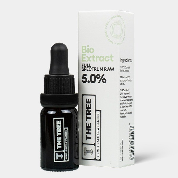 View Aceite CBD Raw 5% The Tree