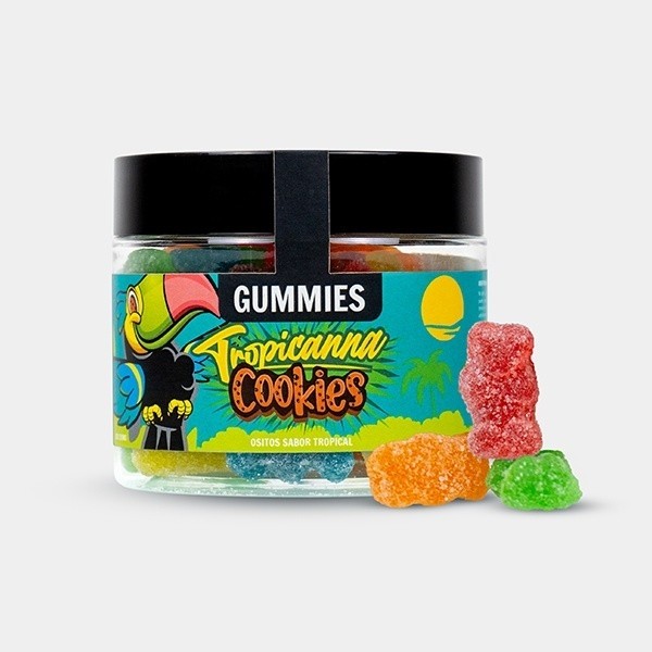 CBD-Gummibärchen GB 'Tropicanna Cookies'