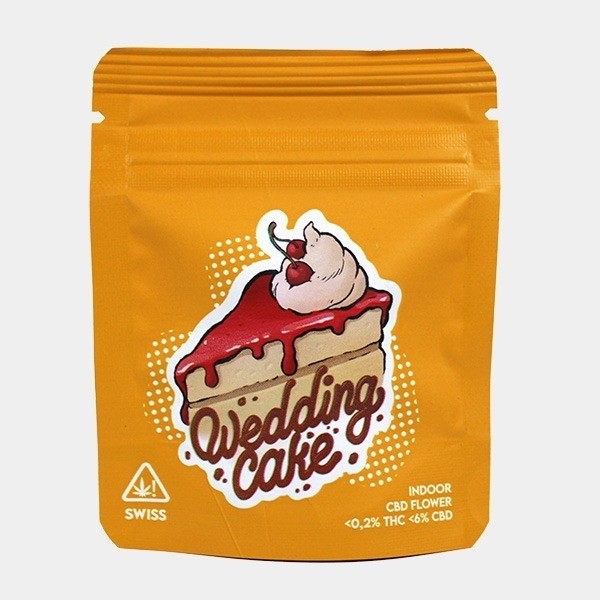 Flores de CBD Gorilla Grillz wedding cake