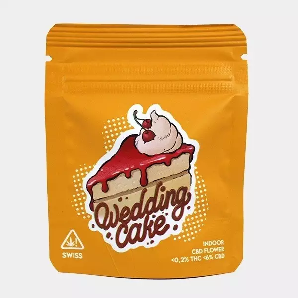 Flores de CBD Gorilla Grillz wedding cake