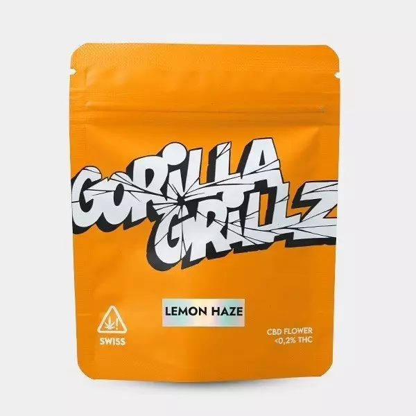 Flores de CBD Gorilla Grillz Outdoor lemon haze