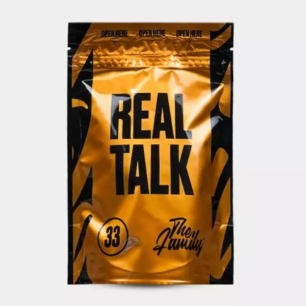 Sicht CBD-Blüten The Family REAL TALK