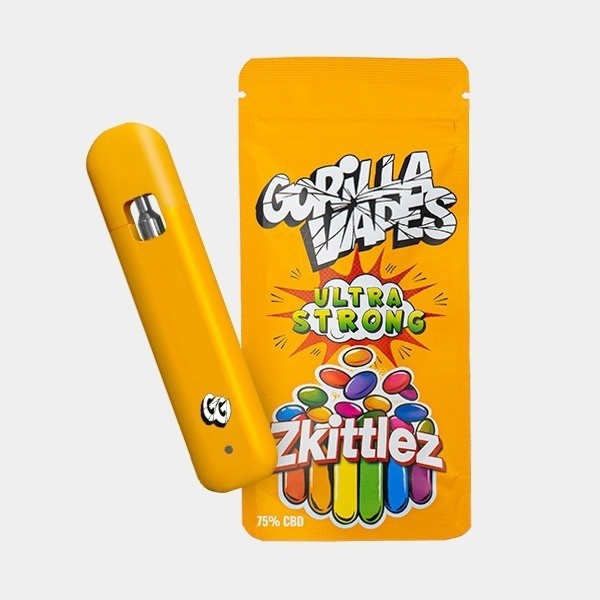 View Gorilla Vape CBD 75% Gorilla Grillz - Zkittlez