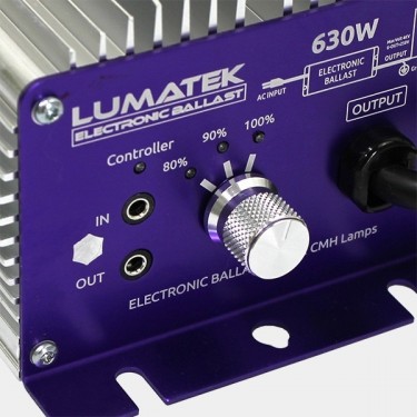Kit LEC Lumatek 630W Controlable balastro detalle