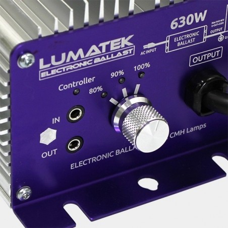 Kit LEC Lumatek 630W Controlable balastro detalle