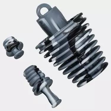 Bong con Maleta Ronin y Geisha Black Leaf dabber