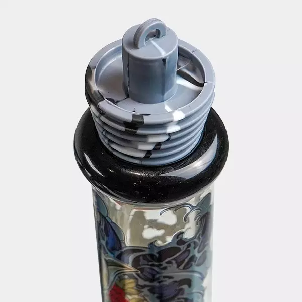 Bong con Maleta Ronin y Geisha Black Leaf dabber