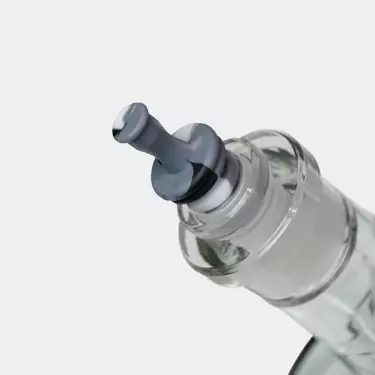 Bong con Maleta Ronin y Geisha Black Leaf dabber