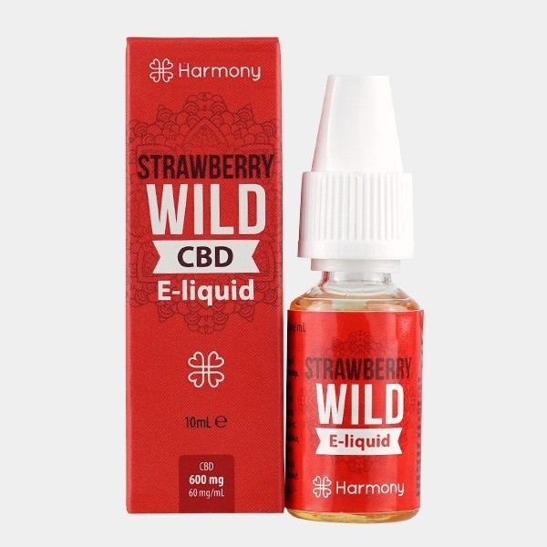 Strawberry Wild CBD Harmony E-Liquid 600mg