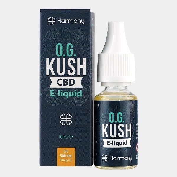 View OG Kush CBD Harmony E-Liquid 300mg