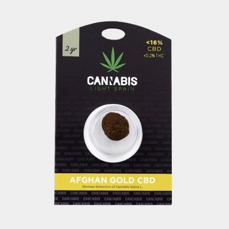 Extracciones de CBD Cannabis Light Spain afghan gold
