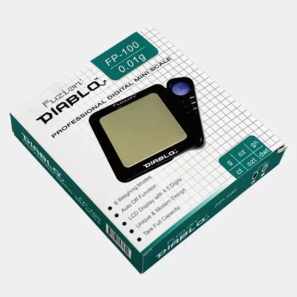 Diablo Waage 0,01–100 g Fuzion Fuzion Diablo Waage 0,01-100 g in Box