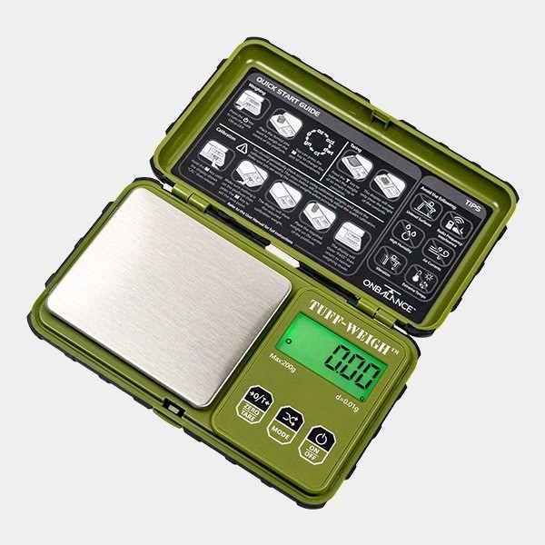 View Tuff Weigh Taschenwaage (200 G x 0,01 G) - GB The Green Brand