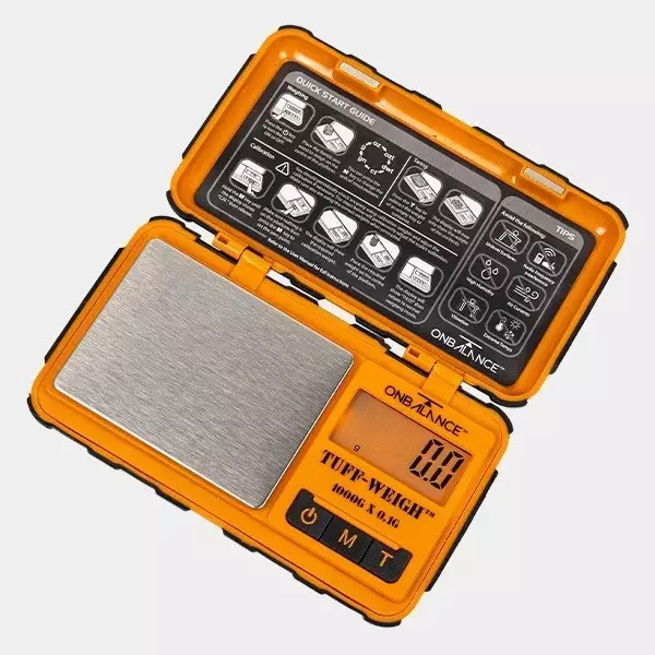 Tuff Weigh Taschenwaage (200 G x 0,01 G) - GB The Green Brand