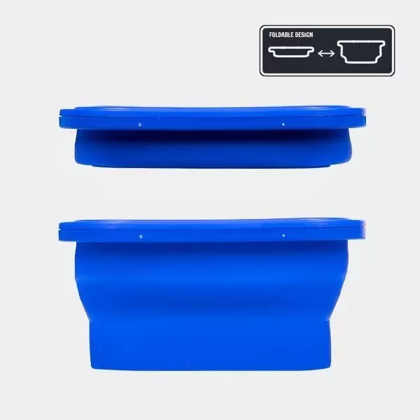 SBS-1000 Blue Silicone Bowl Waage (1000G X 0,1G) - GB The Green Brand